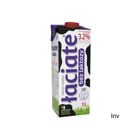Mleko ŁACIATE UHT bez laktozy 3.2% 1l