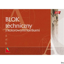 Blok techniczny A3 10 kartek kolor UNIPAP St.Majewski