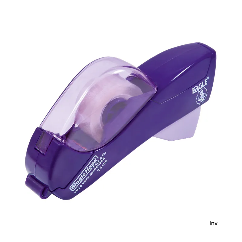 Automatyczny podajnik do taśmy Eagle T5165AB fioletowy z rolkami 19x33 mm i 12x33 mm