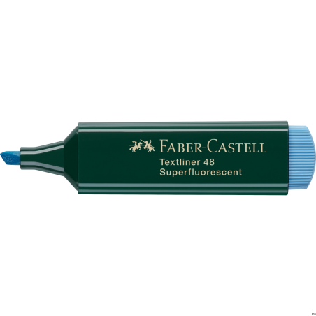 Zakreślacz TEXTLINER 48 niebieski Faber-Castell 154851, możliwość ponownego napełniania, szerokość 5/2/1 mm