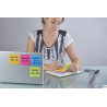Post-It 3M Multi kostka samoprzylepna Super Sticky 76x76 mm, 4x75 sztuk, mix kolorów