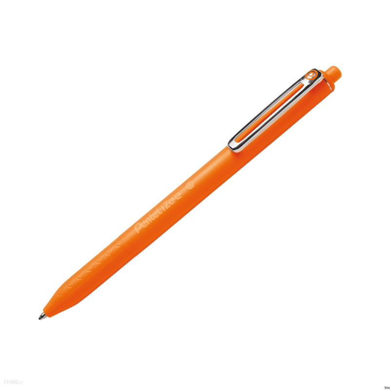 Długopis olejowy 0,7mm pomarańczowy iZee Pentel