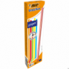 Ołówek grafitowy BIC Evolution Stripes 646 HB bez gumki, 50% materiałów z recyklingu