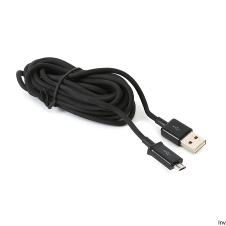 Kabel USB Micro USB 3m 2A czarny Platinet PUC3MBB