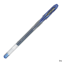 Pióro żelowe Uni SIGNO UM-120 niebieskie 0,7 mm z szybkoschnącym tuszem pigmentowym