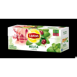 Herbata Lipton Melisa z Wiśnią 20 torebek ziołowa