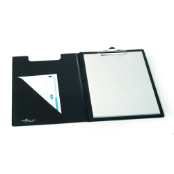 Clipboard Durable 2355-01 czarny z kieszeniami na dokumenty