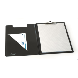 Clipboard Durable 2355-01 czarny z kieszeniami na dokumenty