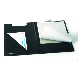 Clipboard Durable 2355-01 czarny z kieszeniami na dokumenty
