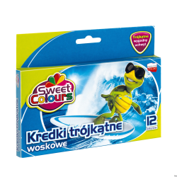 Kredki woskowe trójkątne 12...