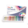 Pastele olejne 16 kolorów Pentel PHN-16 do rysowania, bezpieczne dla dzieci, do użytku na sucho i mokro