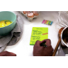 Zakładki indeksujące Post-It 3M, 12x43mm, 5x20 sztuk, mix kolorów, folia PP