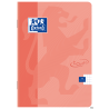 Zeszyt Oxford TOUCH PASTEL A5 60 kartek 90g kratka z marginesem kolor koralowy