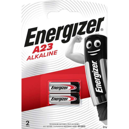 Bateria alkaliczna Energizer A23 MN21 12V (2 sztuki) do pilota samochodowego