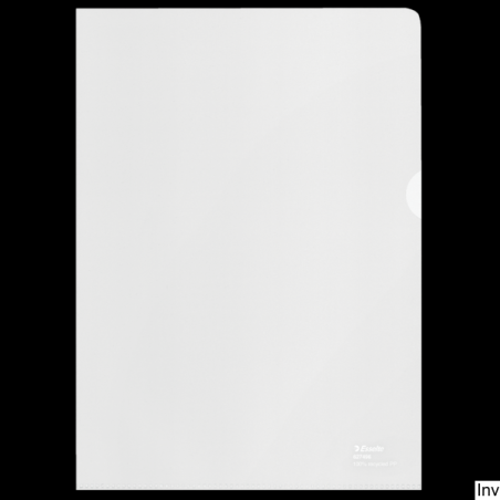 Folder groszkowy Esselte Recycled Premium PP 100 mic. A4 opakowanie 100 sztuk