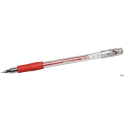 Pióro żelowe Rystor G-032/B FUN GEL 0,5mm czerwone z wymiennym wkładem R-140