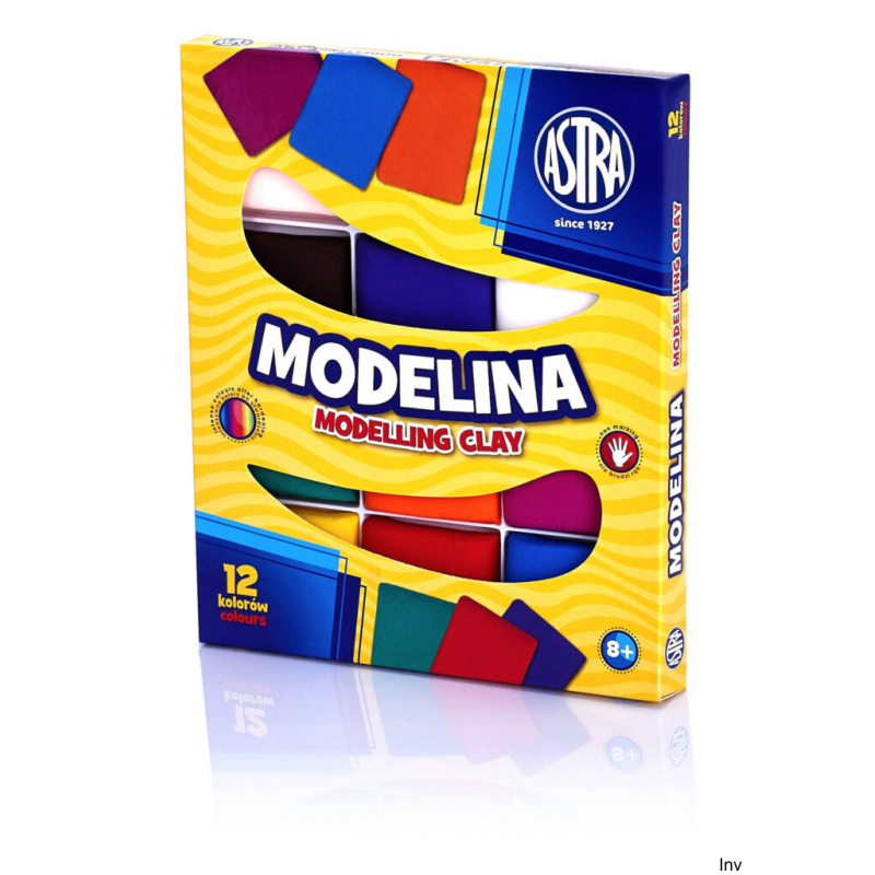 Modelina Astra 12 kolorów 304110001 do kreatywnego tworzenia dla dzieci i dorosłych