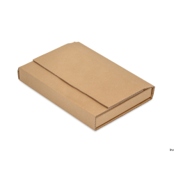 Kartonowa owijka wysyłkowa 335x225x100 mm 420g trójwarstwowa szara