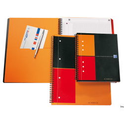 Kołonotatnik A5 Oxford 80 kartek z kieszenią i mikroperforacją, INTERNATIONAL ACTIVEBOOK