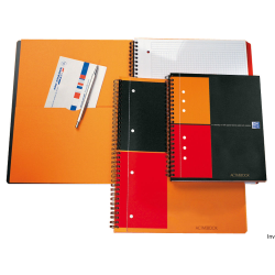 Kołonotatnik A5 Oxford 80 kartek z kieszenią i mikroperforacją, INTERNATIONAL ACTIVEBOOK