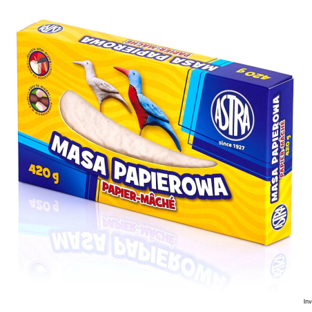 Masa papierowa Astra 420g do rzeźbienia i modelowania