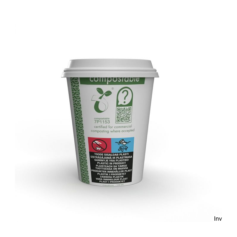 Kubki papierowe Green Leaf 100 ml opakowanie 50 sztuk