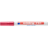 Edding marker lakierowy 751 czerwony 1-2 mm okrągła końcówka