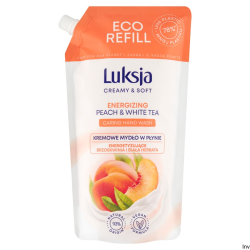Luksja Mydło zapas 900ml mix - delikatne oczyszczanie i aromatyczna pielęgnacja skóry