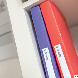 Album ofertowy Esselte Colour Breeze A4 z 80 koszulkami, lawendowy 628446