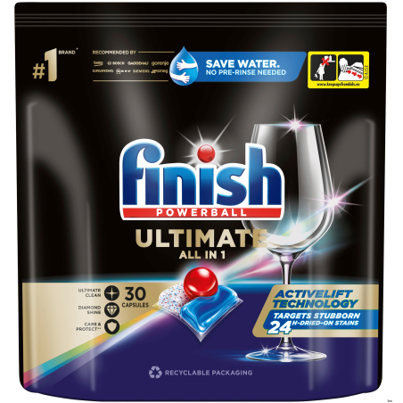 FINISH Tabletki do zmywarki ULTIMATE Regularny 30 sztuk