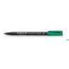 Foliopis permanentny Staedtler Lumocolor S318-5 zielony do folii i powierzchni, wodoodporny, szybkoschnący