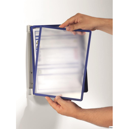 Zestaw ścienny Durable VARIO WALL 5 z 5 panelami A4 w kolorze granatowym