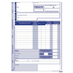130-3U/E Faktura VAT A5z jedn.st pod.(pion)MICHALCZYK I PROKOP