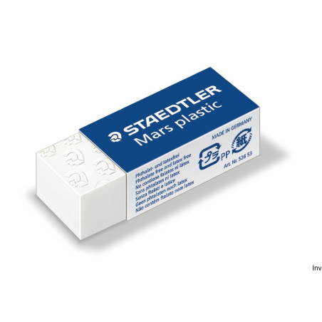 Gumka do ścierania Mars Plastic mini S52653 Staedtler