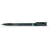 Staedtler Foliopis S 319 LM F-9 czarny do powierzchni specjalnych, odporny na światło, szybkoschnący