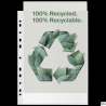 Koszulka groszkowa A4 100 mic. 50 sztuk Recycled Premium PP Esselte