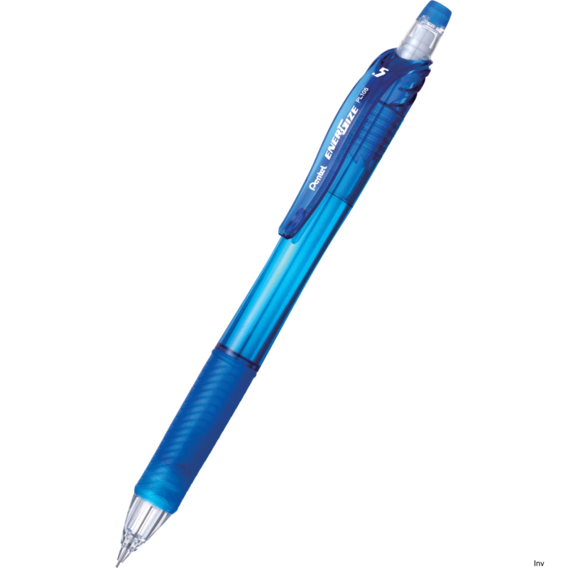 Ołówek automatyczny 0,5 mm niebieski Pentel ENERGIZE PL105 z wymienną gumką i ekologicznymi wkładami