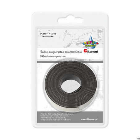 Magnes samoprzylepny Titanium 2 m x 1,5 cm 437295 do dokumentów i zdjęć