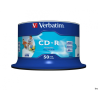 Verbatim Płyta CD-R 700MB 52x (50 sztuk) nadruk AZO Printable