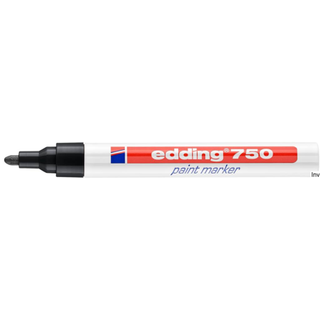 Edding marker lakierowy 2-4 mm czarny końcówka okrągła 750