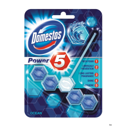 Domestos Kostka toaletowa Power 5 Ocean 9x55g