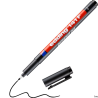 Edding Foliopis czarny 0,6 mm z okrągłą końcówką do folii prezentacyjnych