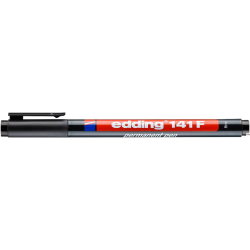 Edding Foliopis czarny 0,6 mm z okrągłą końcówką do folii prezentacyjnych