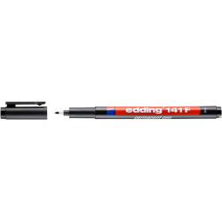 Edding Foliopis czarny 0,6 mm z okrągłą końcówką do folii prezentacyjnych