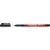 Edding Foliopis czarny 0,6 mm z okrągłą końcówką do folii prezentacyjnych