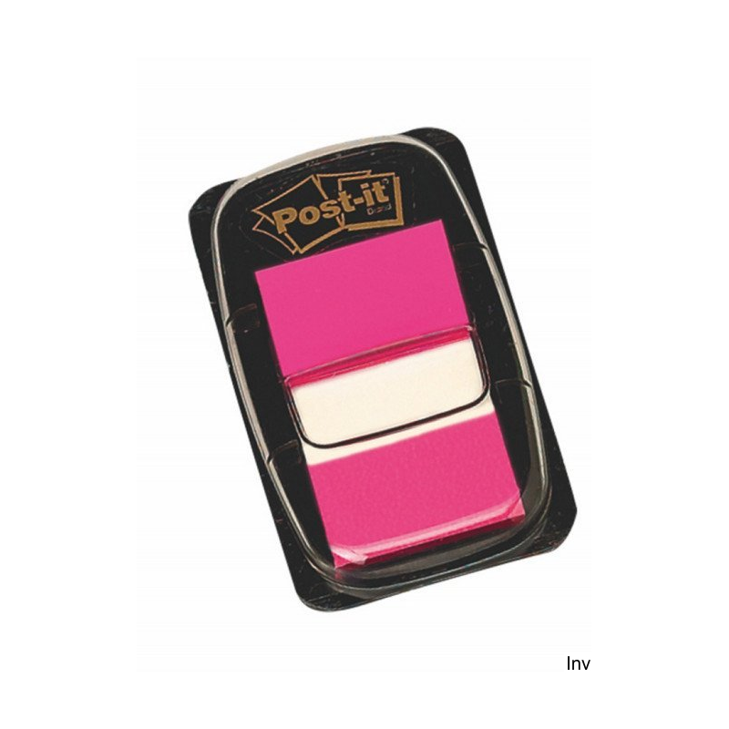 Zakładki indeksujące Post-it 25x43mm neon różowe 50 sztuk 3M