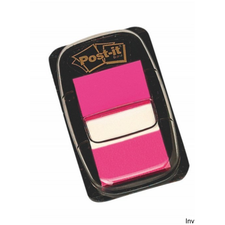 Zakładki indeksujące Post-it 25x43mm neon różowe 50 sztuk 3M