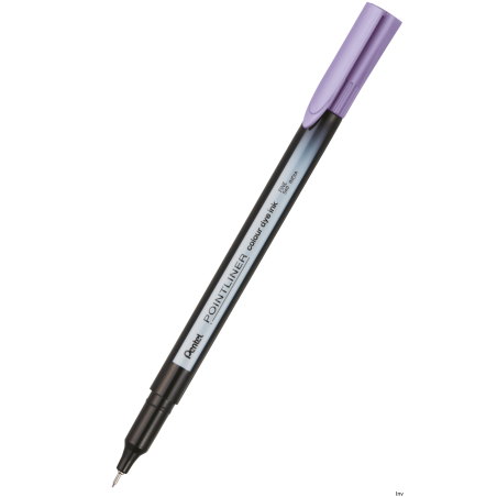 Cienkopis Pointliner Colour PENTEL, lawendowy, tusz na bazie wody, S40-V2