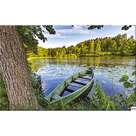 Kalendarz trójdzielny z główką 380 x 990 mm granatowy 2023 Telegraph