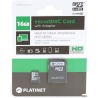 Karta pamięci Micro SDHC 16GB Class 10 z adapterem SD Platinet PMMSD1610